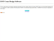Tablet Screenshot of eotcranedesign.com